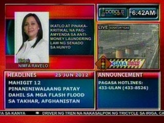 DB: Ika-3 at pinaka-kritikal na pag-amyenda sa Anti-Money Laundering law ng senado sa Hulyo