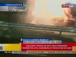 BT: Panayam kay Luisito Maralit ng skyway tungkol sa pagsabog ng truck na may kargang LPG