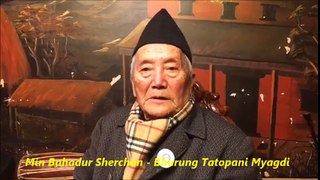 Min Bahadur Sherchan , Bhurung Tatopani Myagdi