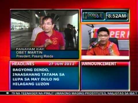 DB: Panayam kay Obet Martin, President, Pasang Masda