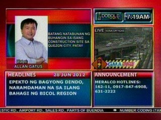 DB: Batang natabunan ng buhangin sa isang construction site sa QC, patay