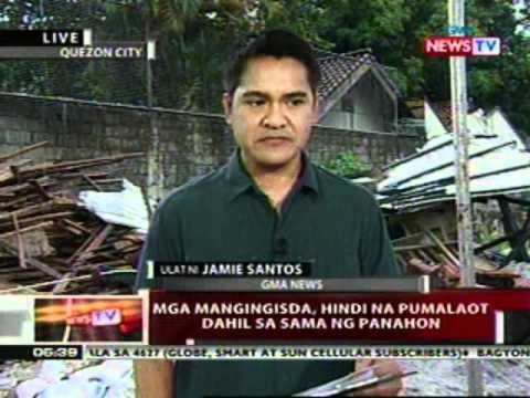 QRT: Bagyong Dindo, nanalasa sa ilang bahagi ng Catanduanes