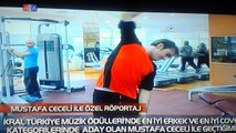 Mustafa Ceceli Kral Pop TV röpörtajı (Spor Salonu)