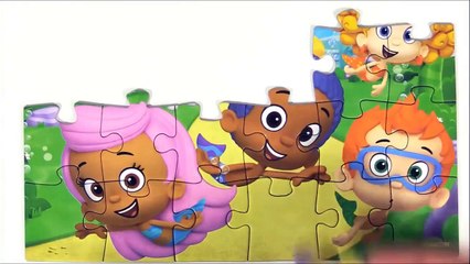 2017 cartoon kid BUBBLE GUPPIES! Nick Jr. Puzzle games  Learning Toys for Kids