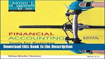 Read [PDF] Financial Accounting, Binder Ready Version: Tools for Business Decision Making New Book