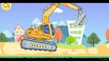 Kids Learning Vehicles - Baby Panda Heavy Machines - BabyBus Kids Games for Childrens