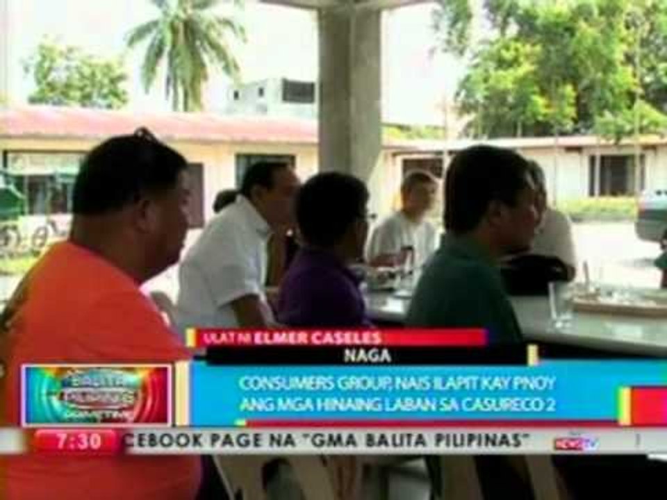 BP: Consumer group, nais ilapit kay PNoy ang mga hinaing laban sa Casureco 2