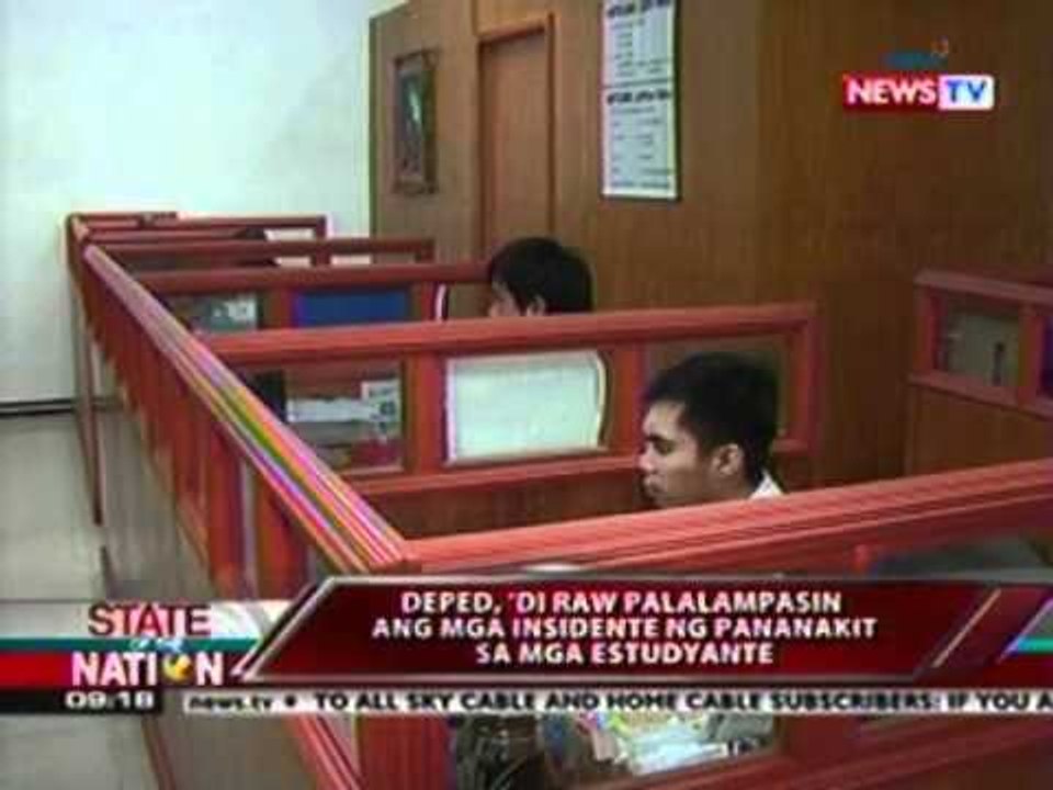 SONA: 7 taong gulang na estudyante, sinampal diumano ng kanyang guro