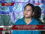 Davao city Mayor Sara Duterte, humingi ng paumanhin sa pananapak niya sa isang court sheriff