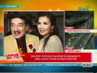 UB: Dolphy, patuloy na raw na bumubuti ang lagay ayon sa mga doktor
