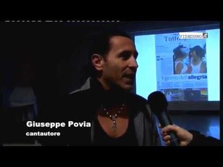 Povia intervista a Matera