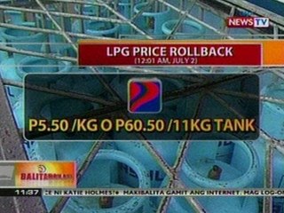 BT: LPG oil price rollback (July 2, 2012)