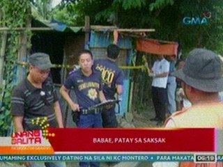 UB: Babae, patay sa saksak sa Rodriguez, Rizal