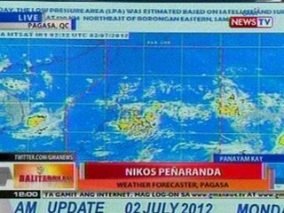 BT: Weather update (July 2, 2012)