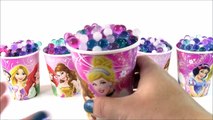 Disney Princess ORBEEZ Surprise Cups! Shopkins Princess Toys Lip Gloss FROZEN! FUN