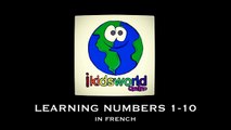 Learning Numbers 1-10 Video in French for Children, Babies, Toddlers & Preschoolers.