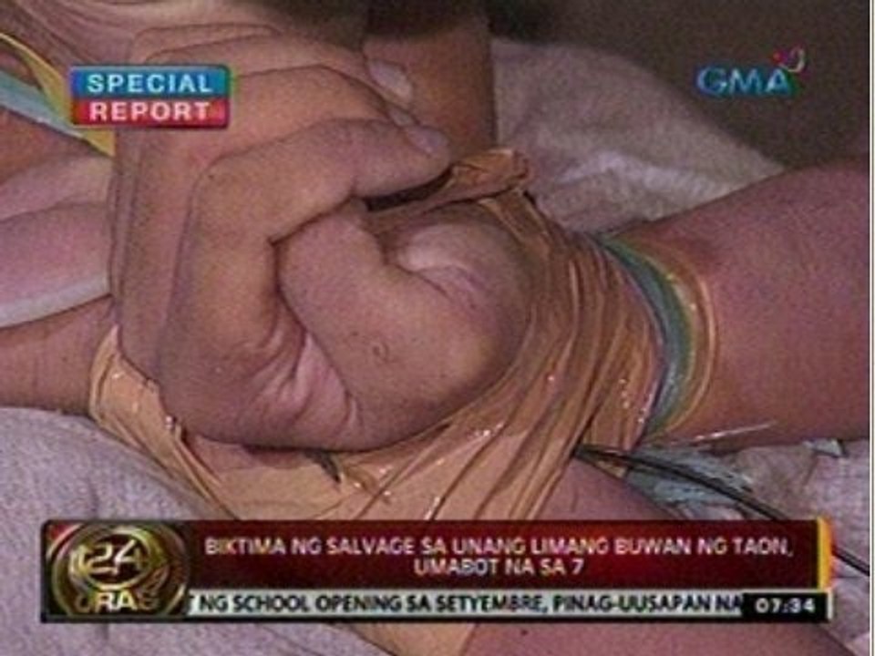 24 Oras: Biktima ng salvage sa unang 5 buwan ng taon, umabot na sa 7