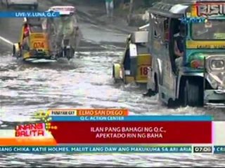 UB: Ilan pang bahagi ng Q.C. apektado rin ng baha