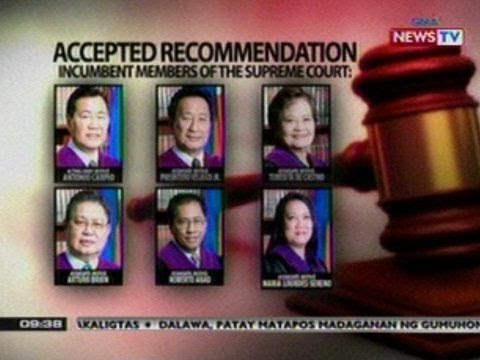 SONA: Mga nominado sa pagiging CJ, dadaan daw sa butas ng karayom