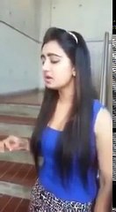 very sweet song sing by beautiful Indian girl must be watch