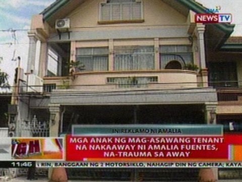 BT: Mga anak ng mag-asawang tenant na nakaaway ni Amalia Fuentes, na-trauma sa away