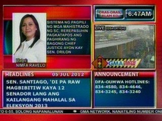 DB: Sistema ng pagpili ng mahistrado, rerepasuhin pagkatapos ang paghirang ng bagong chief justice