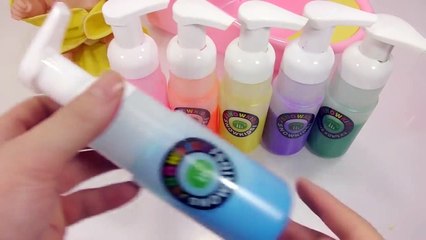 Download Video: DIY Bubble Syringe How To Make Colors Glitter Powder Glue Slime Water Balloons Learn Colors Slime