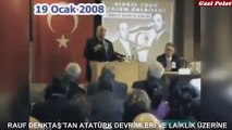 Rauf Denktaş’tan Atatürk devrimleri ve Laiklik üzerine  sözler