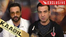 Kaabil EXCLUSIVE Interview  Rohit Roy & Ronit Roy Play Villain  First Film Together