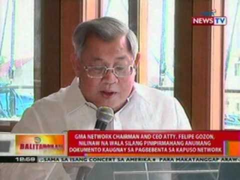 BT: Atty. Gozon, nilinaw na walang pinipirmahang dokumento sa pagbebenta ng Kapuso Network