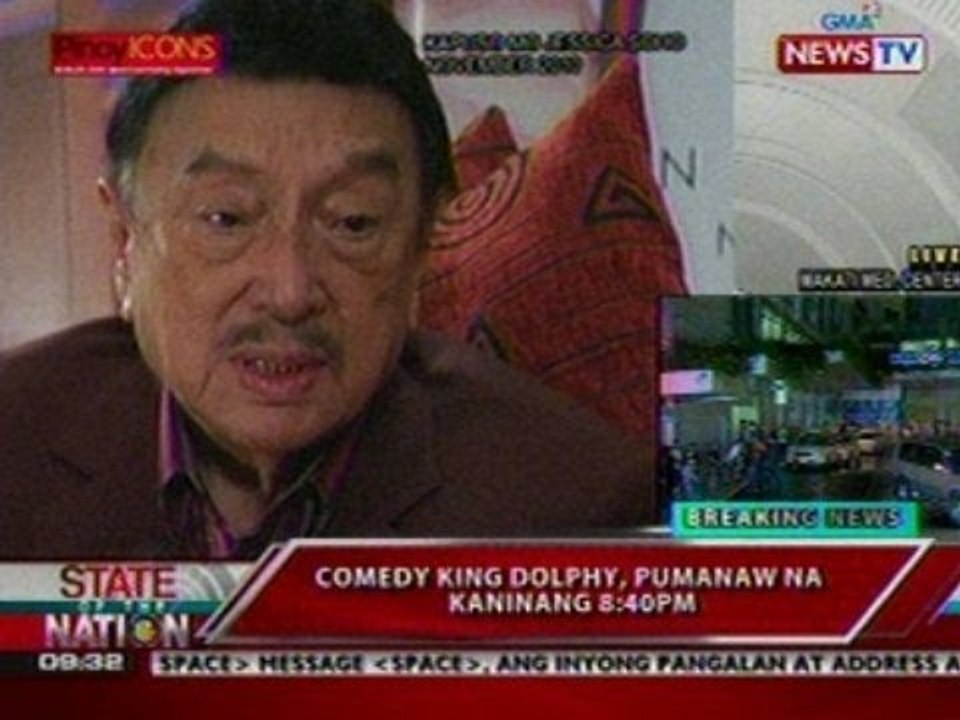 SONA:  Jessica Soho's interview with Dolphy for 'Kapuso Mo Jessica Soho'