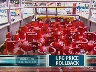 Saksi: LPG price rollback