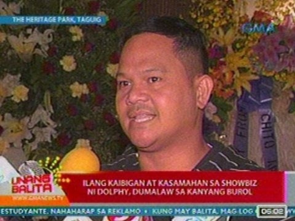 UB: Ilang kaibigan at kasamahan sa showbiz ni Dolphy, dumalaw sa kanyang burol