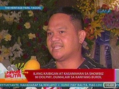 UB: Ilang kaibigan at kasamahan sa showbiz ni Dolphy, dumalaw sa kanyang burol