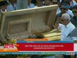 UB: Manila Mayor Alfredo Lim, isa sa mga nagbuhat ng kabaong ni Dolphy