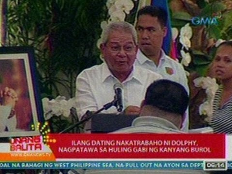 UB: Ilang dating nakatrabaho ni Dolphy, nagpatawa sa huling gabi ng kanyang burol