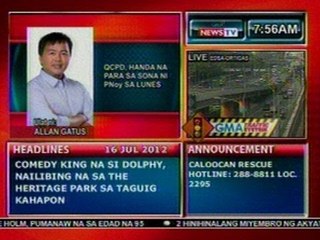 DB: QCPD, handa na para sa SONA ni PNoy sa lunes