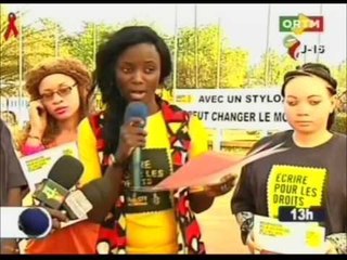Pour soutenir Journée internationale de l’albinisme, l’Amnesty International Mali  a initié le mar