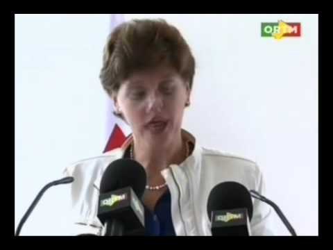 Séance de travail entre le ministre des affaires étrangères Abdoulaye Diop et le ministre Canadie
