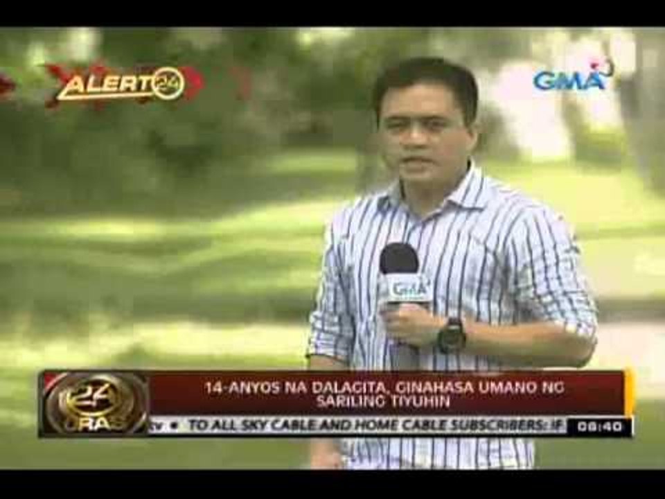 24 Oras: 14-anyos na dalagita,   ginaha umano ng sariling   tiyuhin