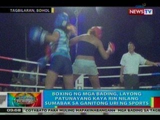 BP: Boxing ng mga bading sa Bohol, layong patunayang kaya nilang sumabak sa ganitong sports