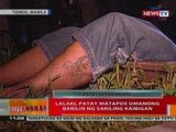 BT: Lalaki sa Manila, patay nang barilin ng sariling kaibigan