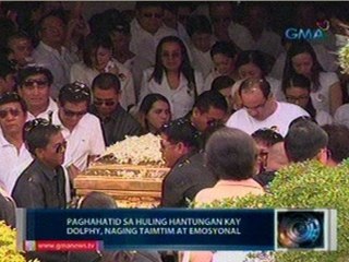 Video herunterladen: Saksi: Paghahatid sa huling hantungan kay Dolphy, naging taimtim at emosyonal