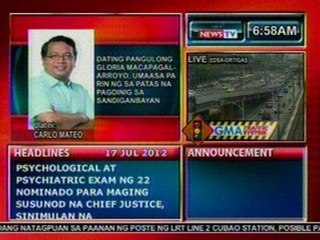 DB: Ex-Pres. Arroyo, umaasa pa rin ng patas na pagdinig sa Sandiganbayan