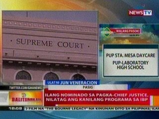 BT: Ilang nominado sa pagka-CJ, nilatag ang kanilang programa as IBP