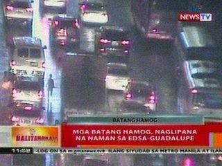 BT: Mga batang hamog, naglipana na naman sa Edsa-Guadalupe