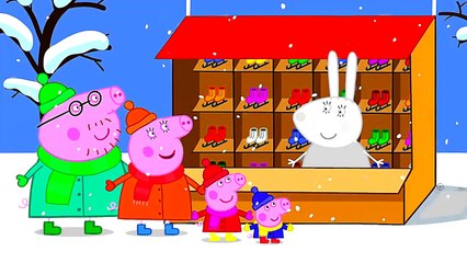 Download Video: Peppa Pig Learns to Ice Skate Coloring Pages Peppa Pig Coloring Book