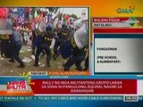 UB: Rally ng mga militanteng grupo vs SONA ni PNoy, nauwi sa karahasan