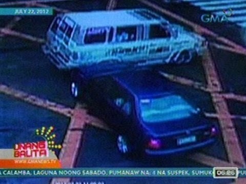 UB: Banggaan ng Fx at kotse sa Pasig, huli sa CCTV