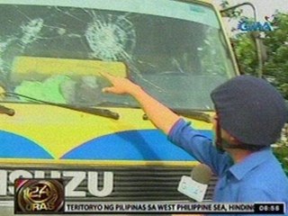 24 Oras: Mga militante at pulis, nagkagirian bago pa magsimula ang SONA ni PNoy